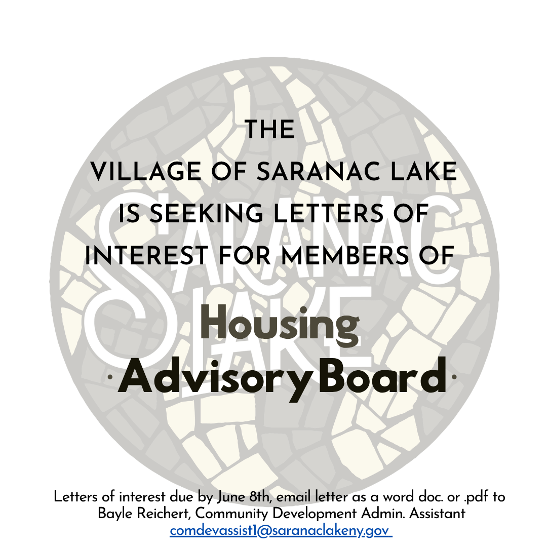 Housing Advisory Board Seeking Letters of Interest